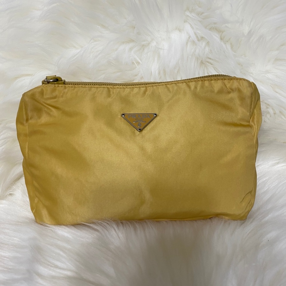 Authentic prada pouch